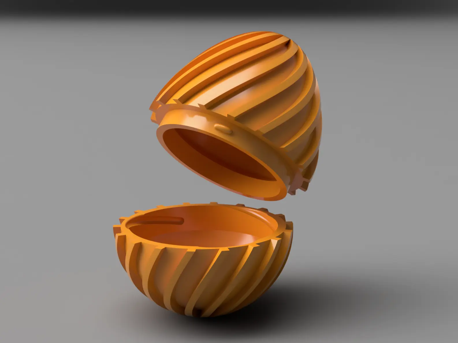 Bronvoorbeeld van het 3D-model Easter egg Surprise door Jakub Lattenberg