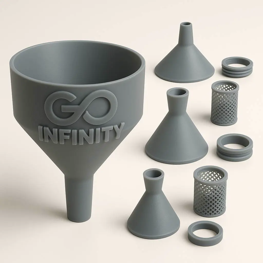 Bronvoorbeeld van het 3D-model Embudo Go-Infinity door Adrgon
