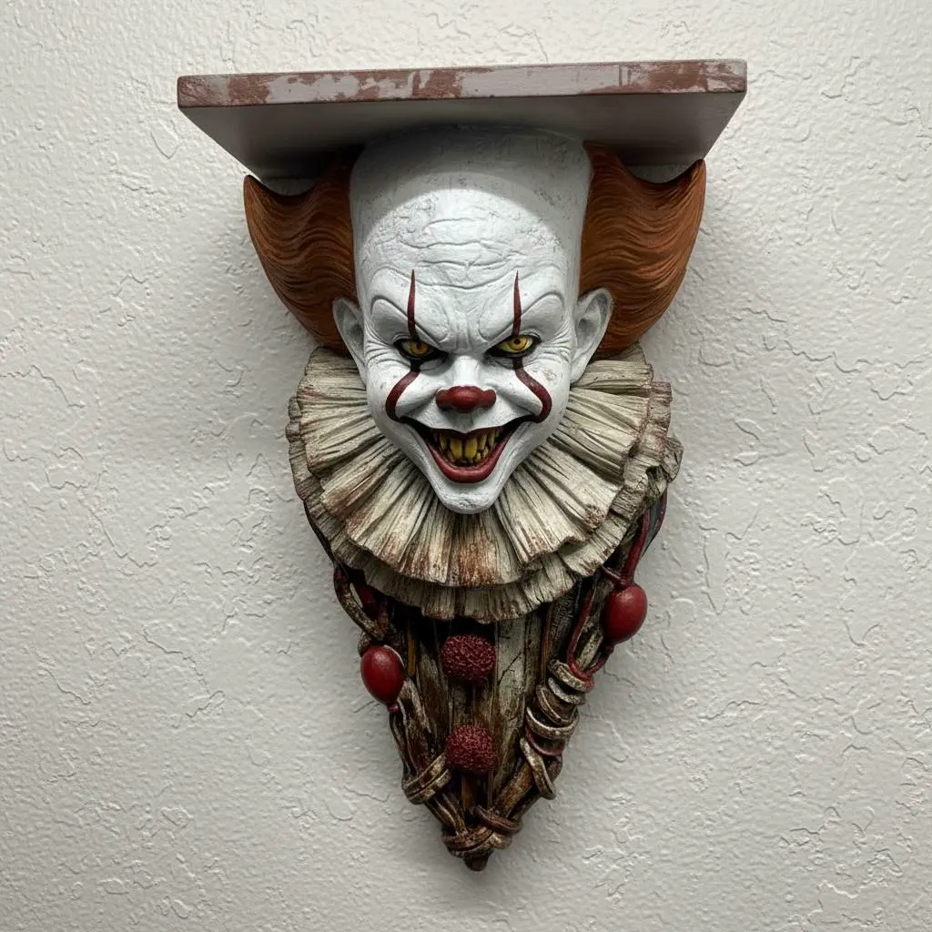 Source preview of the Estante Pennywise / Shelf Pennywise 3D model by Boom01