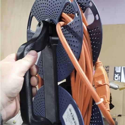 Source preview of the Extension Cord Storage-from Sunlu filament spools 3D model by Nusha