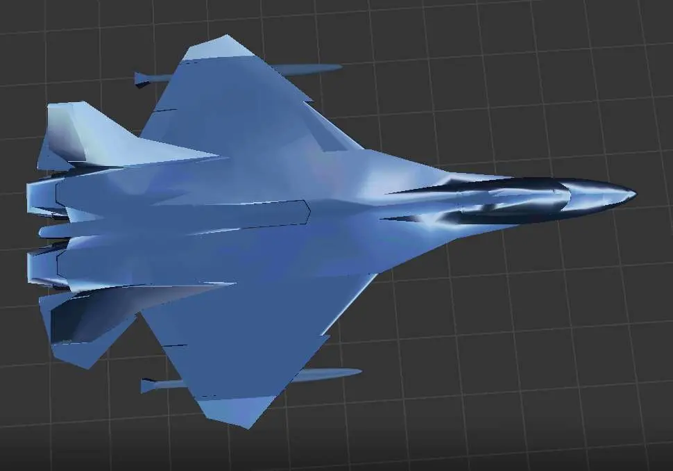 Bronvoorbeeld van het 3D-model F-18 Super Fighter Evolution  door Ameen Naseer