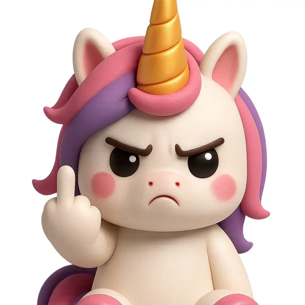 Bronvoorbeeld van het 3D-model F*ck you Unicorn - F*ck You Unicorn door JoacoMontagna