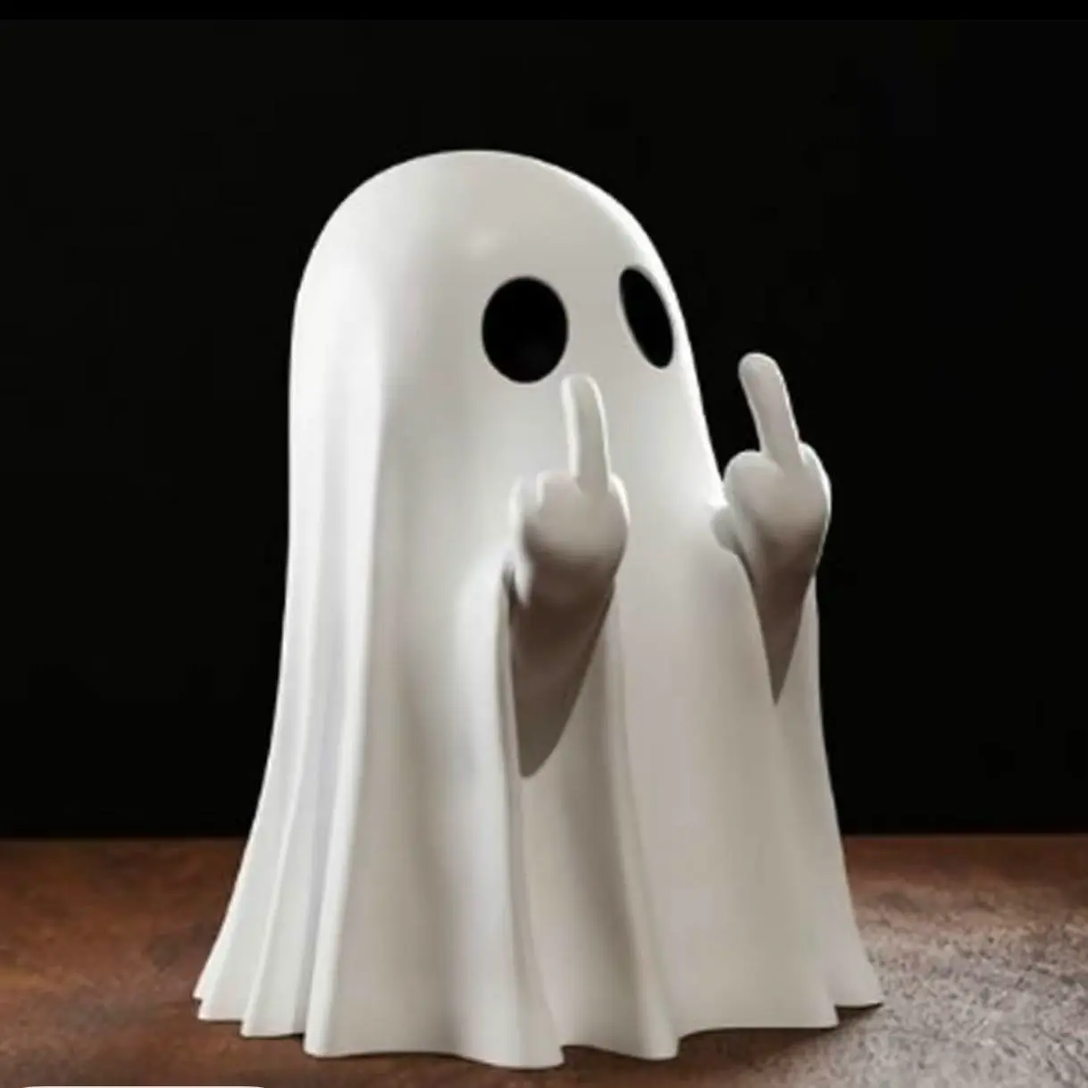 Source preview of the F U Ghost 3D model by ThePoetGq