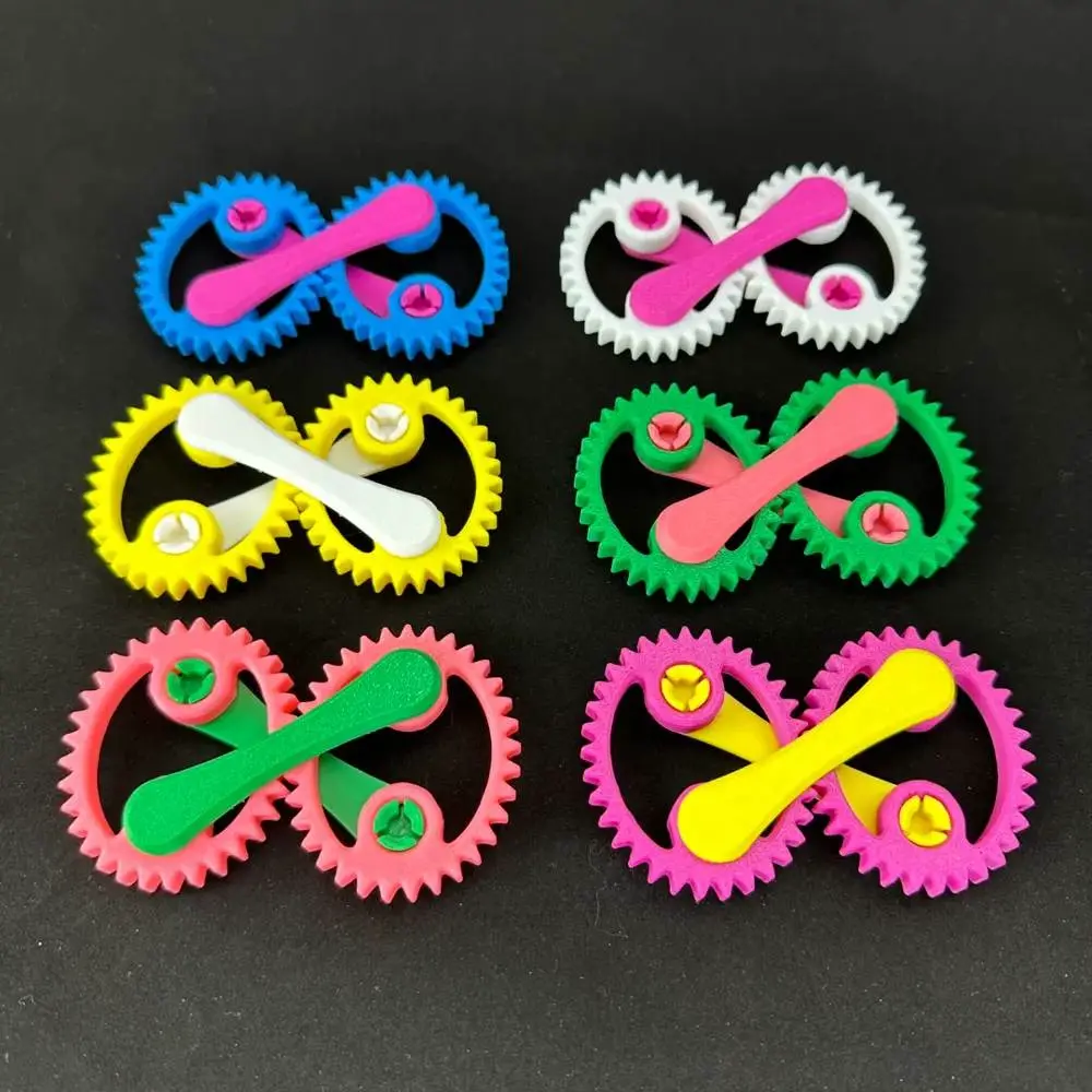 Bronvoorbeeld van het 3D-model Fidget Gears door Braden3D