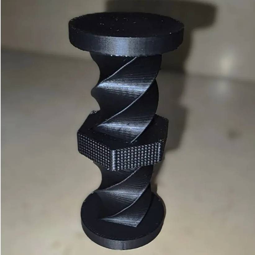 Bronvoorbeeld van het 3D-model fidget spiral door Gabriele Fox