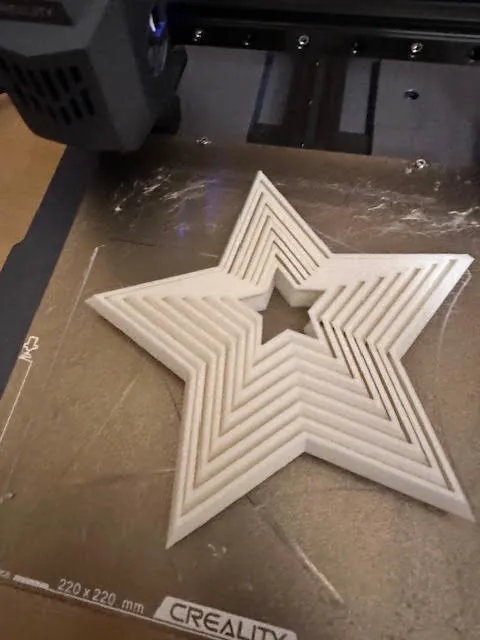 Source preview of the Fidget Star new model 3D model by user9891535378