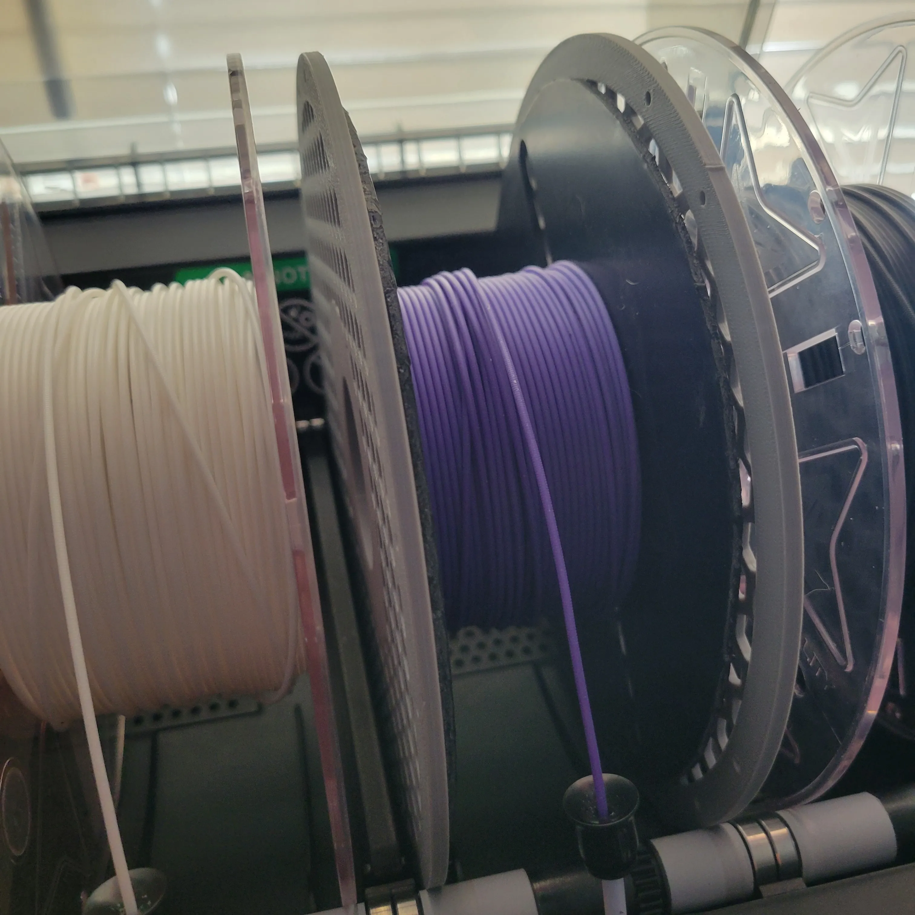 Bronvoorbeeld van het 3D-model Filament Spool for CFS door David-Blake