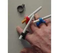 Bronvoorbeeld van het 3D-model Finger cigarette holder door Swiss STL/CAD/CAM
