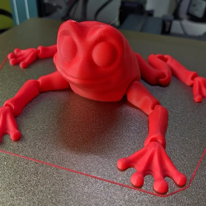 Source preview of the FlexFrog 3D model by Jaegarus