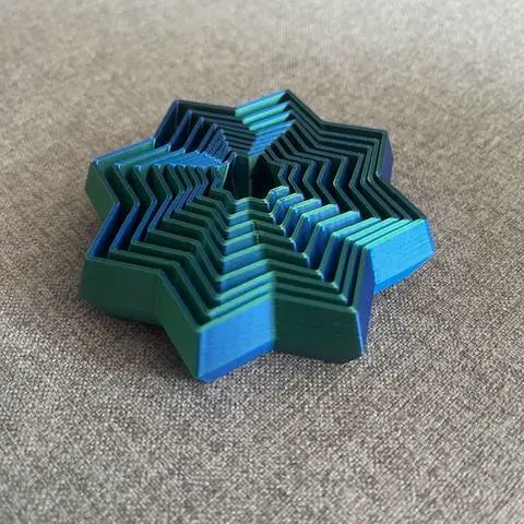 Bronvoorbeeld van het 3D-model Flexi fidget door Pboink44