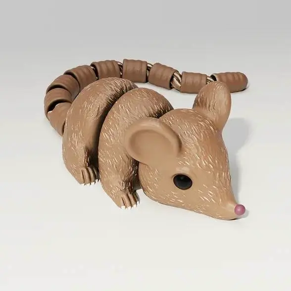 Source preview of the Flexi Mouse 3D model by pairussj