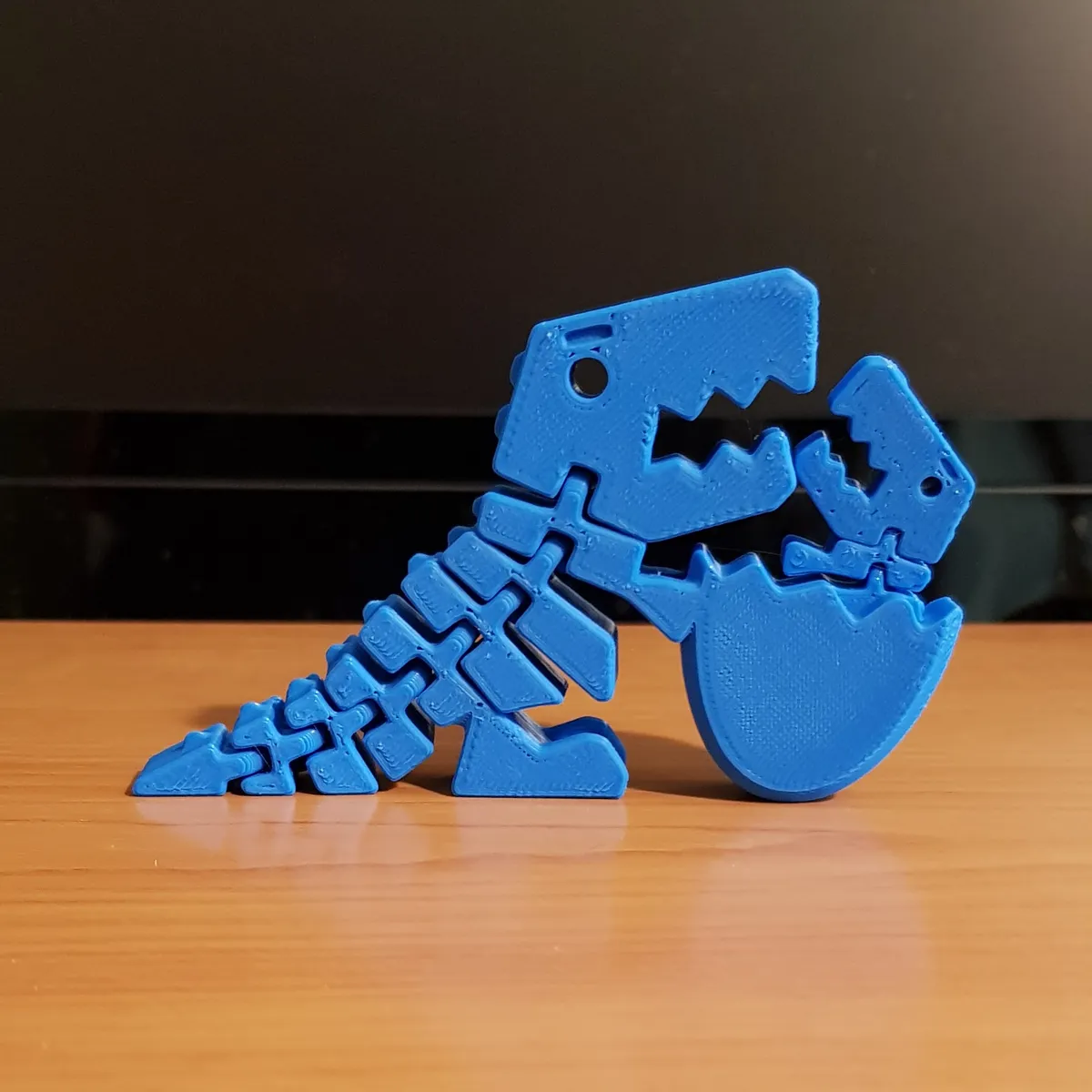 Bronvoorbeeld van het 3D-model flexy mum dino and baby dino door wattsie