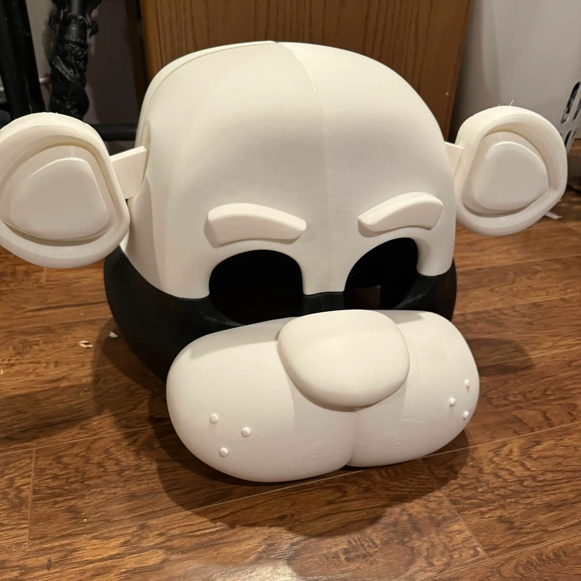 Bronvoorbeeld van het 3D-model Freddy Fazbear Head Cosplay door Shadow mouse