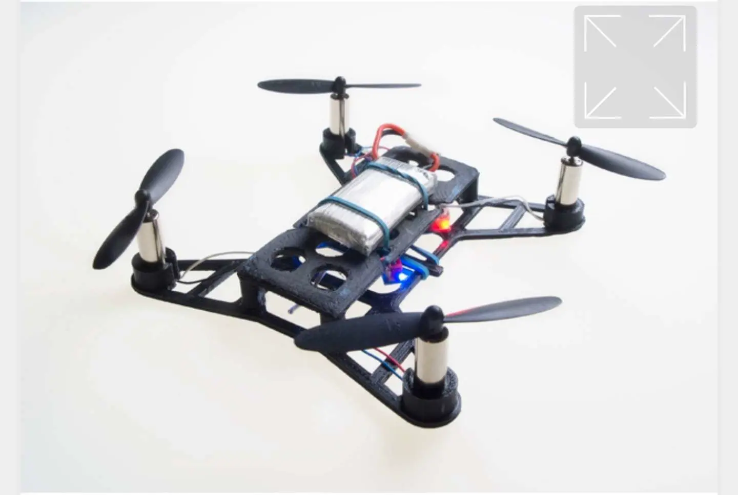 Source preview of the Fully 3d printed mini drone 3D model by Mustafa H-alrubie