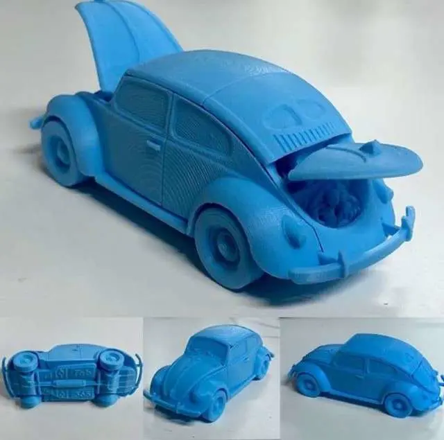 Source preview of the fusca 3D model by Vivaavida