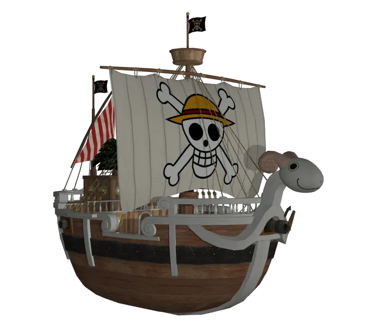 Bronvoorbeeld van het 3D-model Going Merry Ship door Tiger1ar