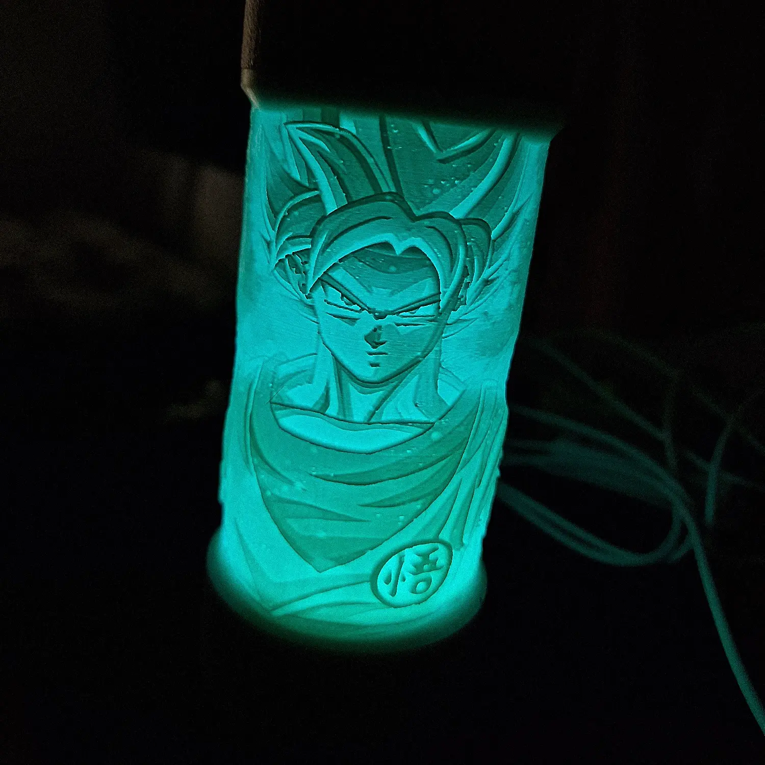 Bronvoorbeeld van het 3D-model Goku Lamp door Zaanko
