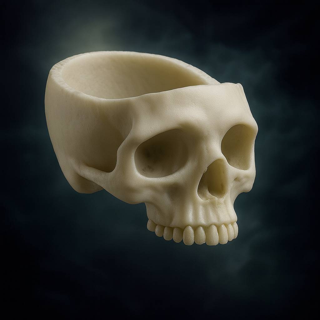 Bronvoorbeeld van het 3D-model Halloween Skull Treat Bowl door Hydez