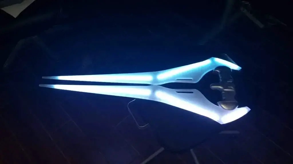Source preview of the Halo Energy Sword [neopixel] 3D model by NothinbutHALO