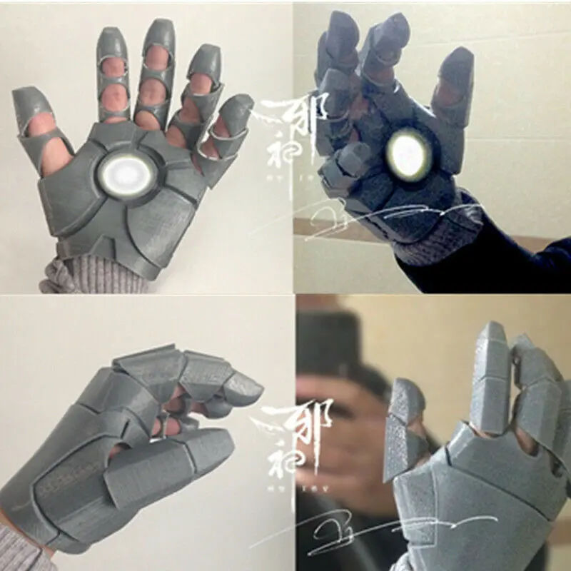 Bronvoorbeeld van het 3D-model hand ring ironman  door May Hendra Kurniawan