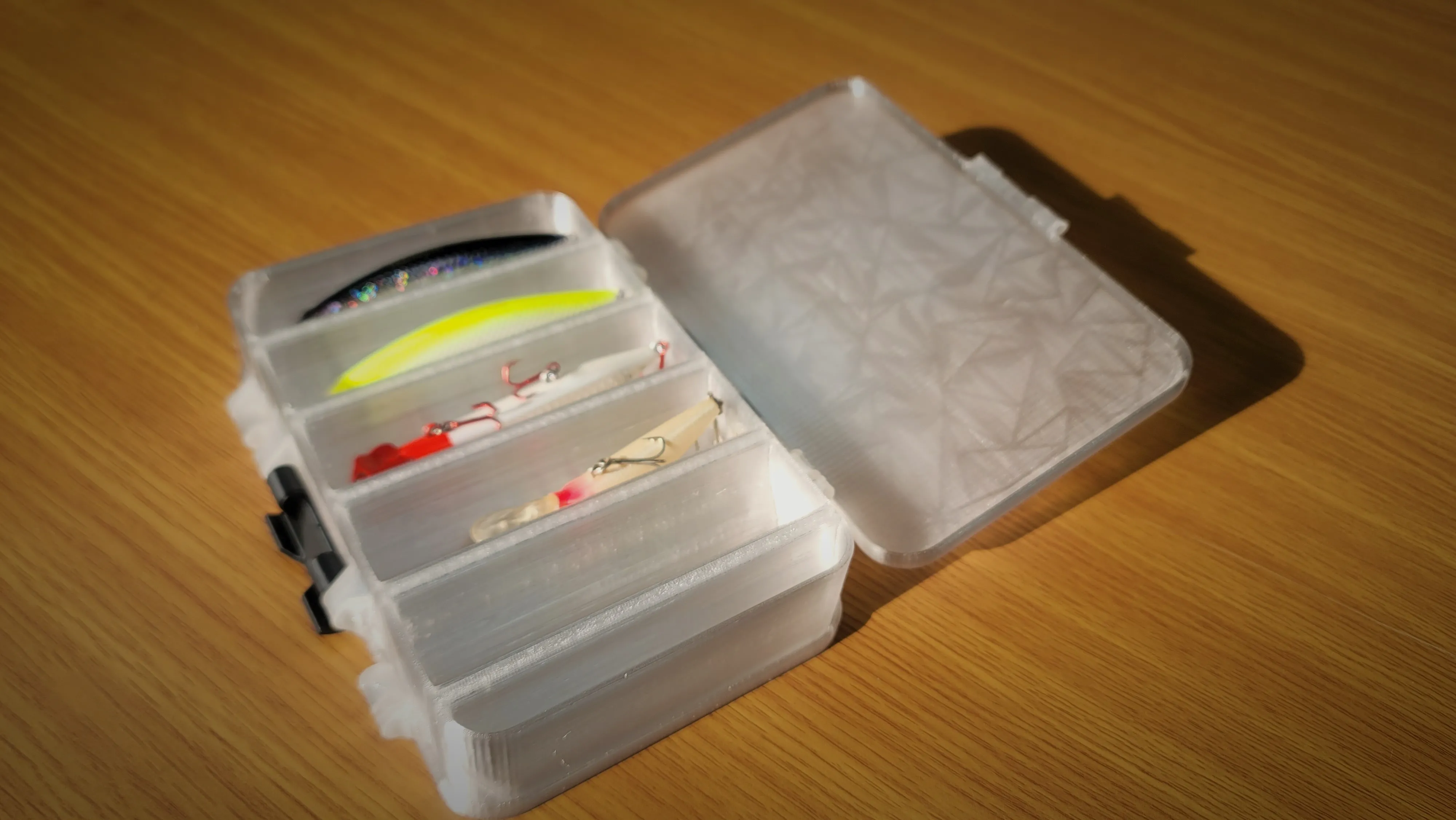 Source preview of the Hard bait lure box 3D model by BigMerona