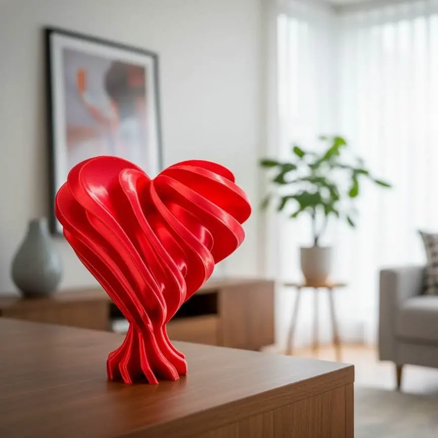 Bronvoorbeeld van het 3D-model Heart - Corazon Deco door Dani13