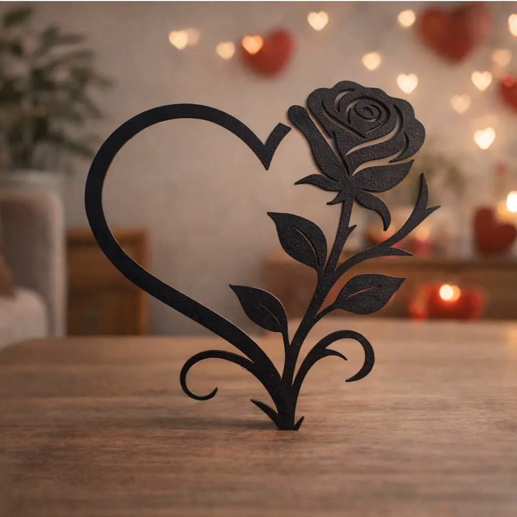 Source preview of the Hearts and Roses Love 3D model by Maraktos