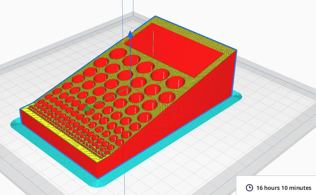 Bronvoorbeeld van het 3D-model Hex Allen Key Drill Bit Holder Sorter door iGiOffRoad