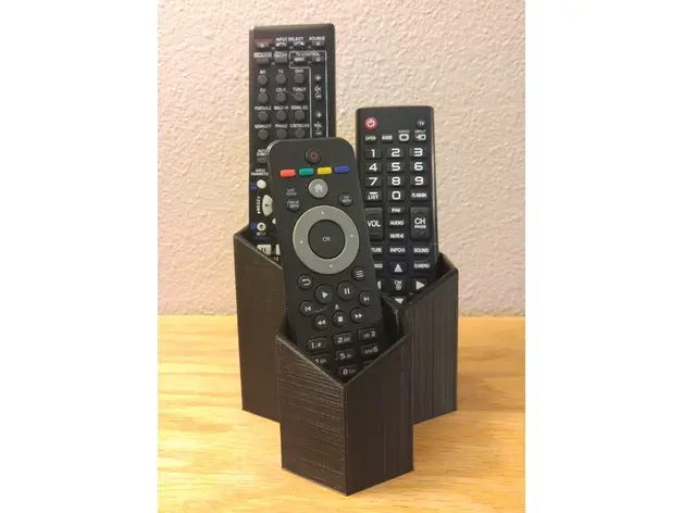 Bronvoorbeeld van het 3D-model Hexagon Remote Holder door farid1991