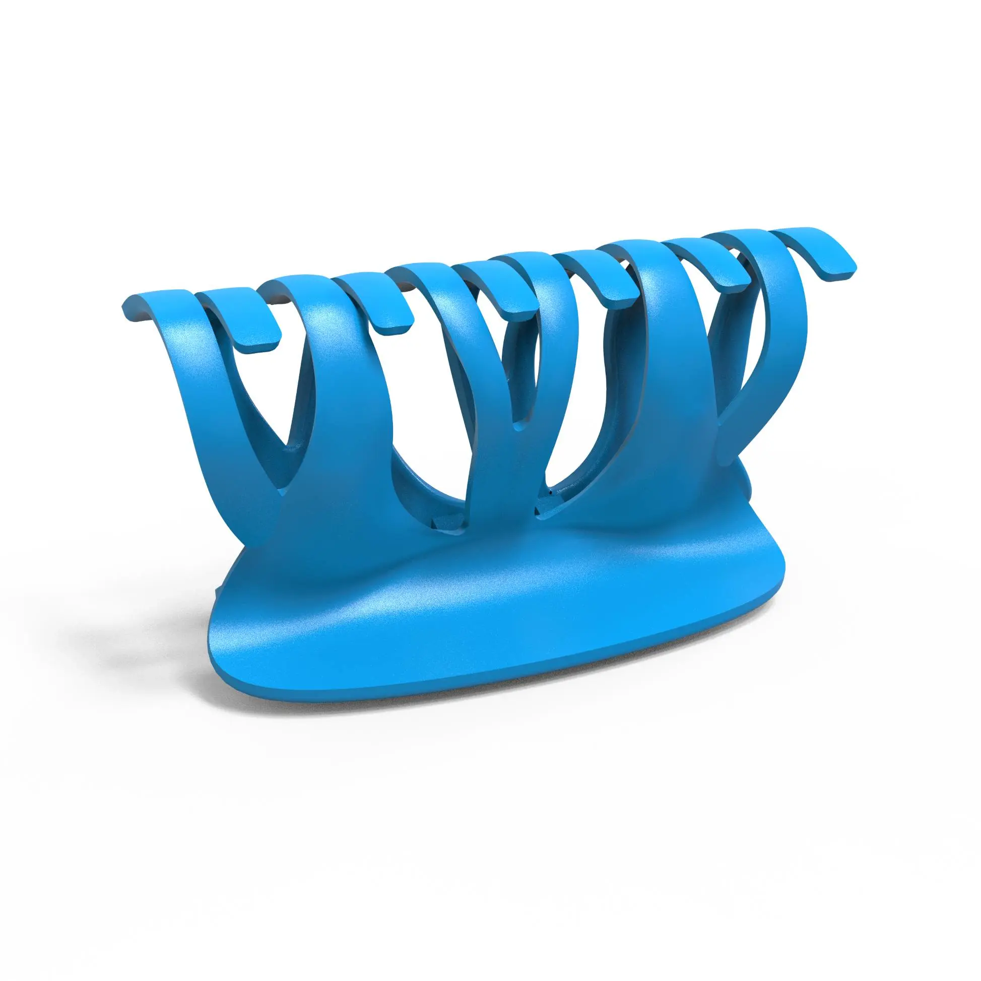 Source preview of the HOOK hairclip 3D model by 022 STUDIO