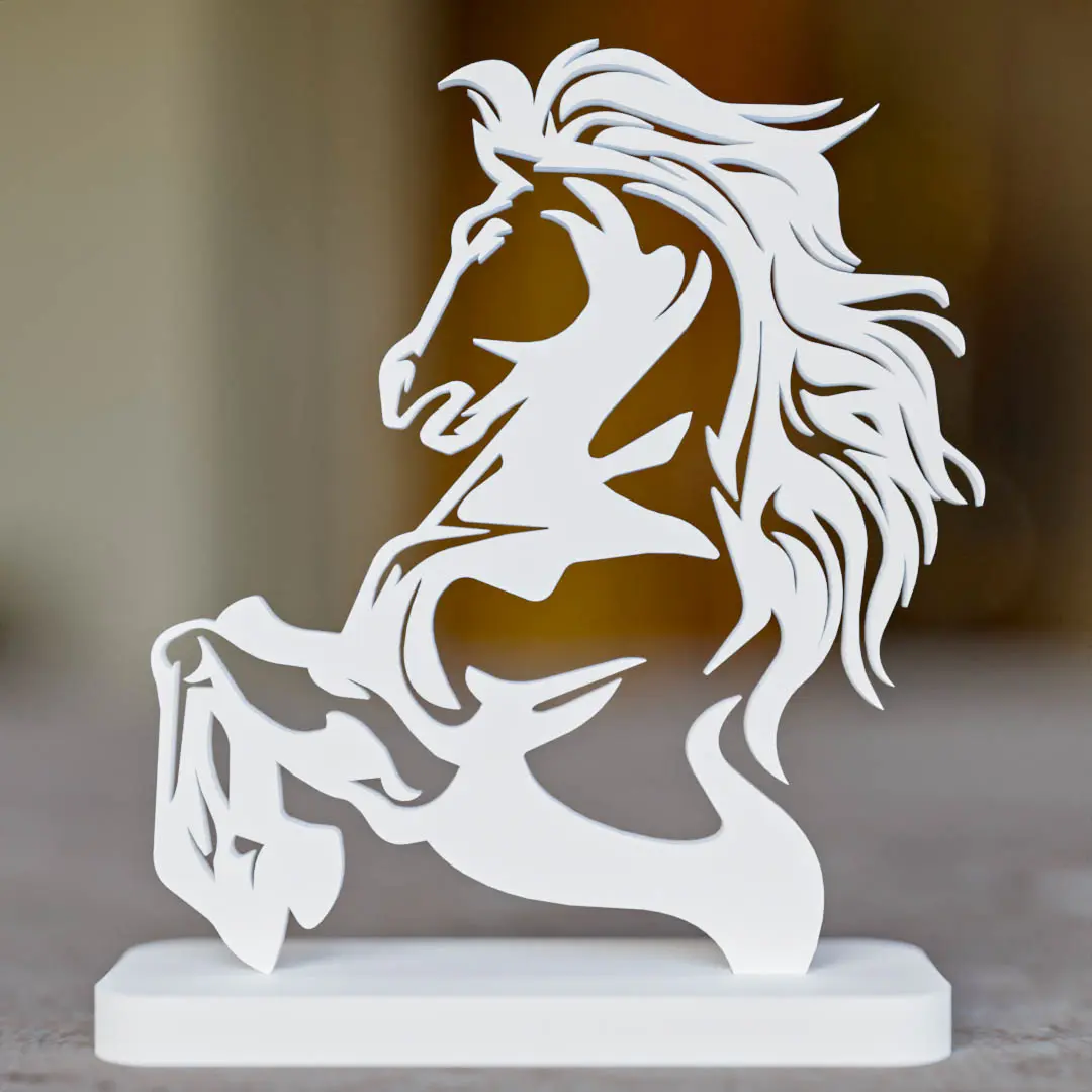 Bronvoorbeeld van het 3D-model Horse Ornament door Matb3d