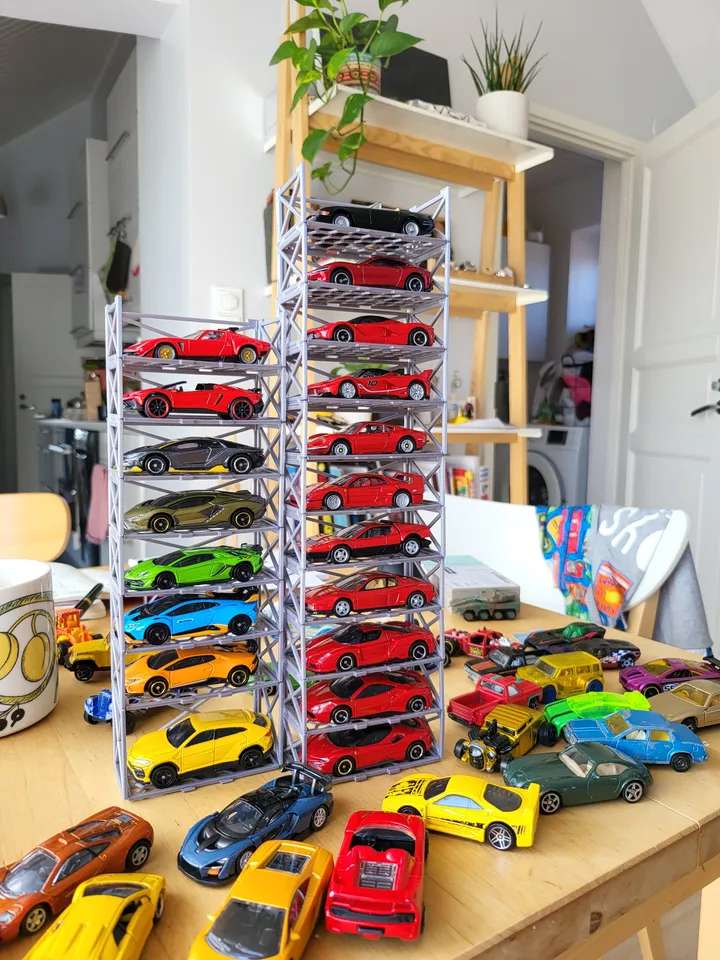 Bronvoorbeeld van het 3D-model Hot Wheels Display door Drak0