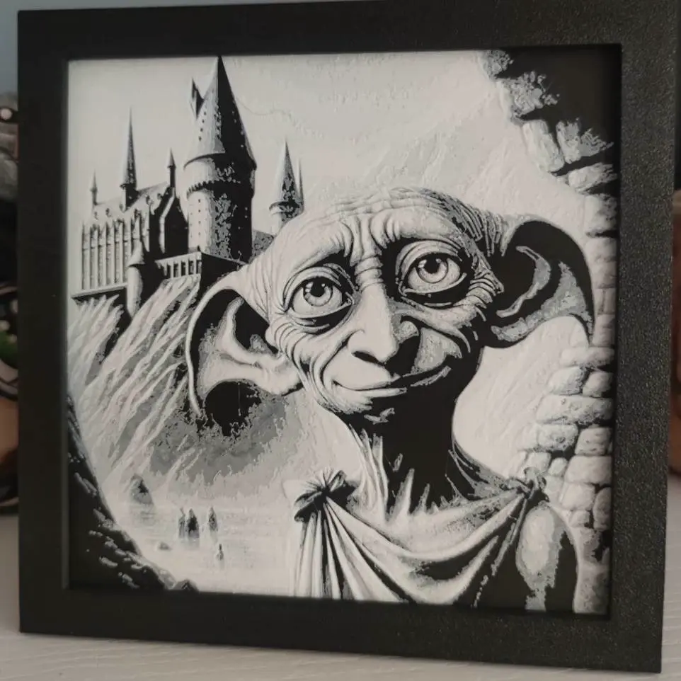 Bronvoorbeeld van het 3D-model Hueforge Dobby door Litolunar