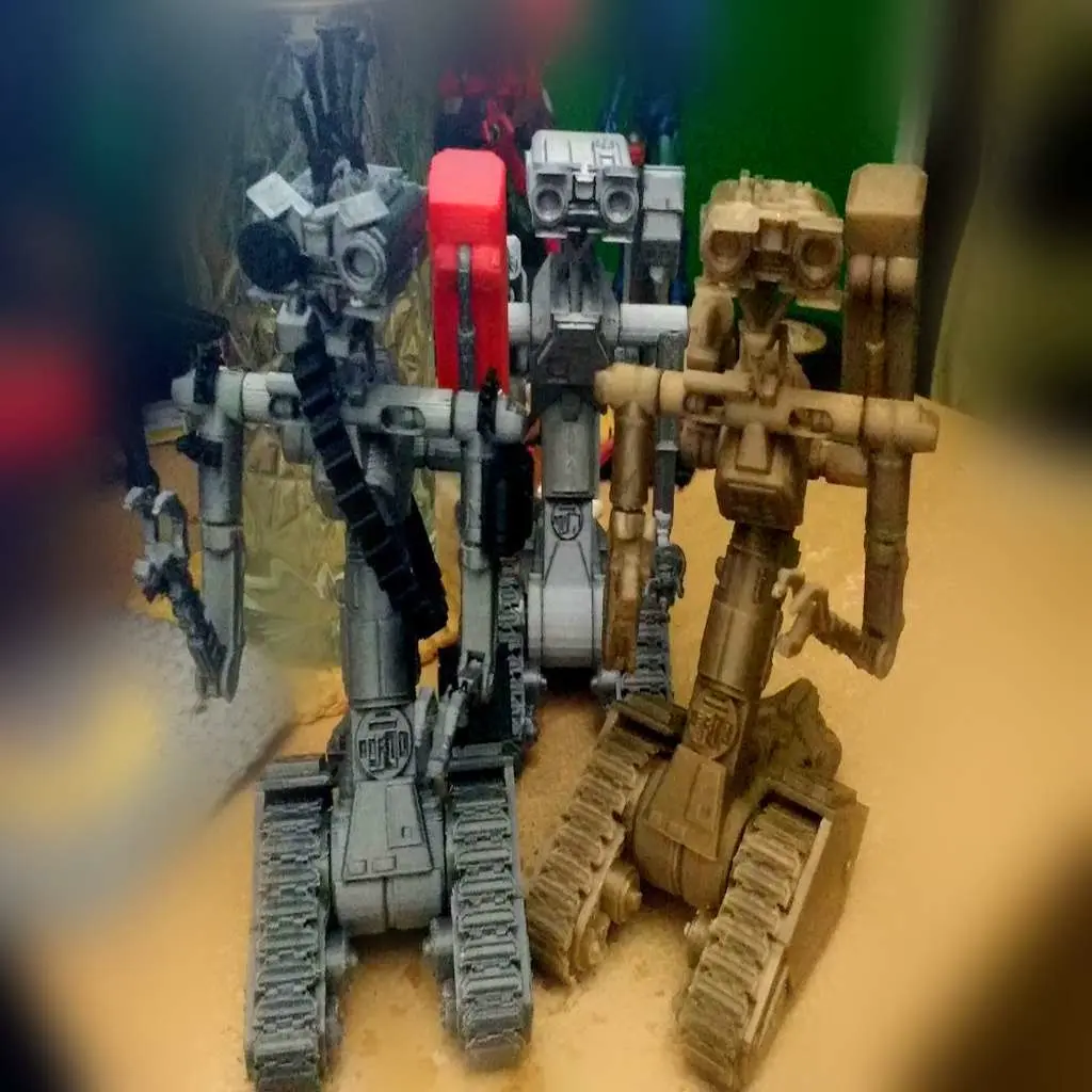 Source preview of the Johnny 5 3D model by ScubaSteve482