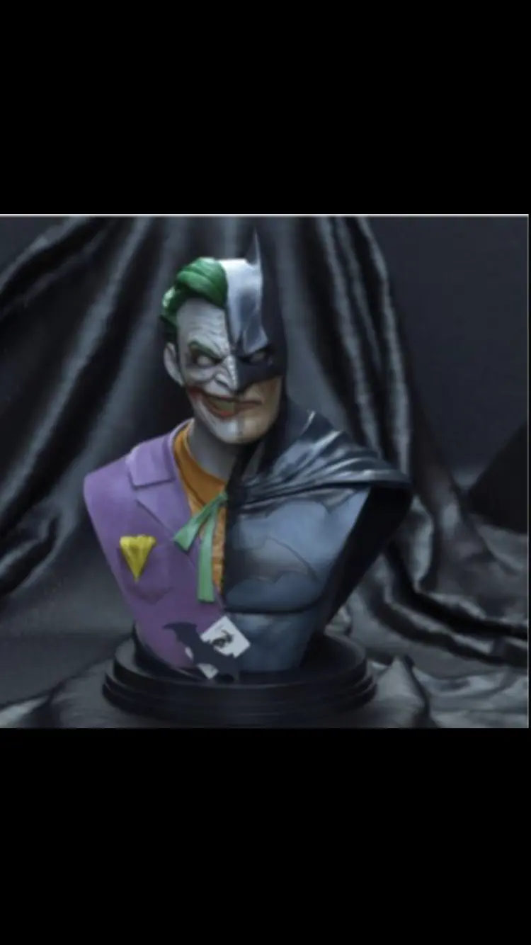Bronvoorbeeld van het 3D-model Joker Batman door Kaduana