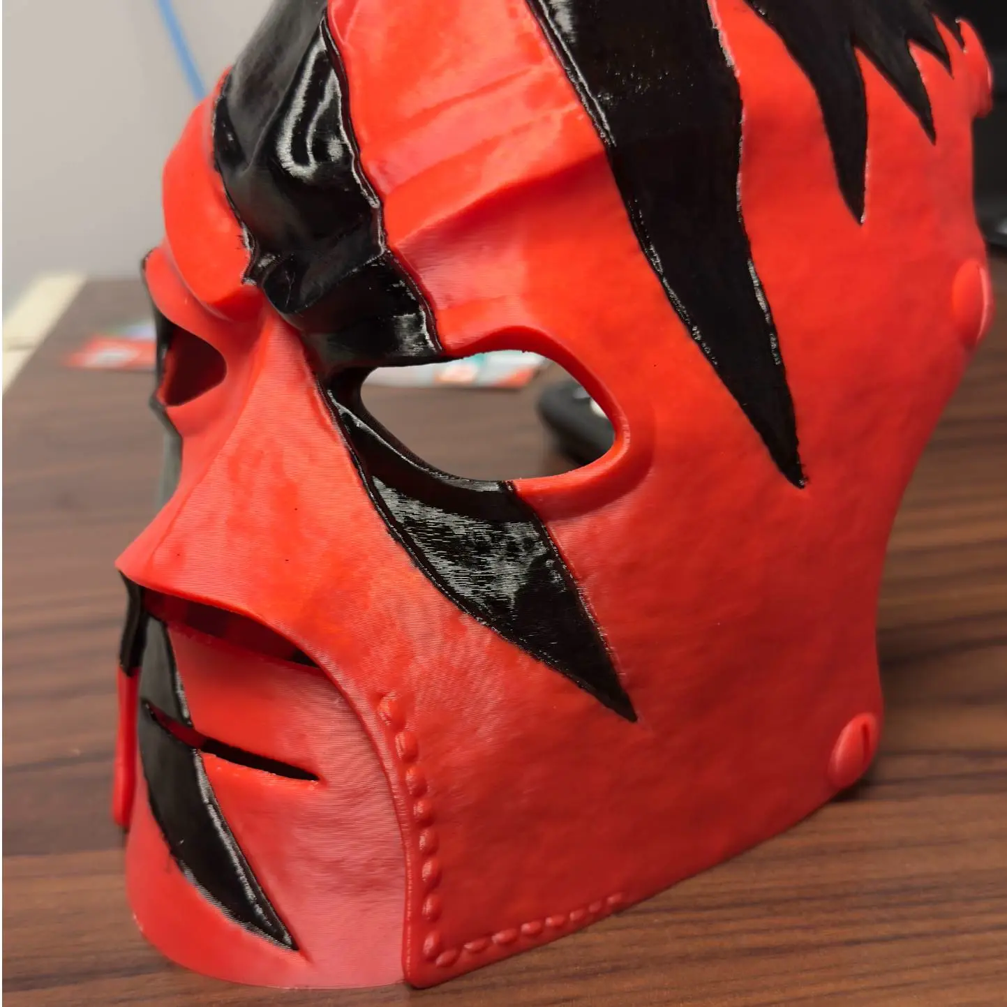 Bronvoorbeeld van het 3D-model Kane mask door İroshima