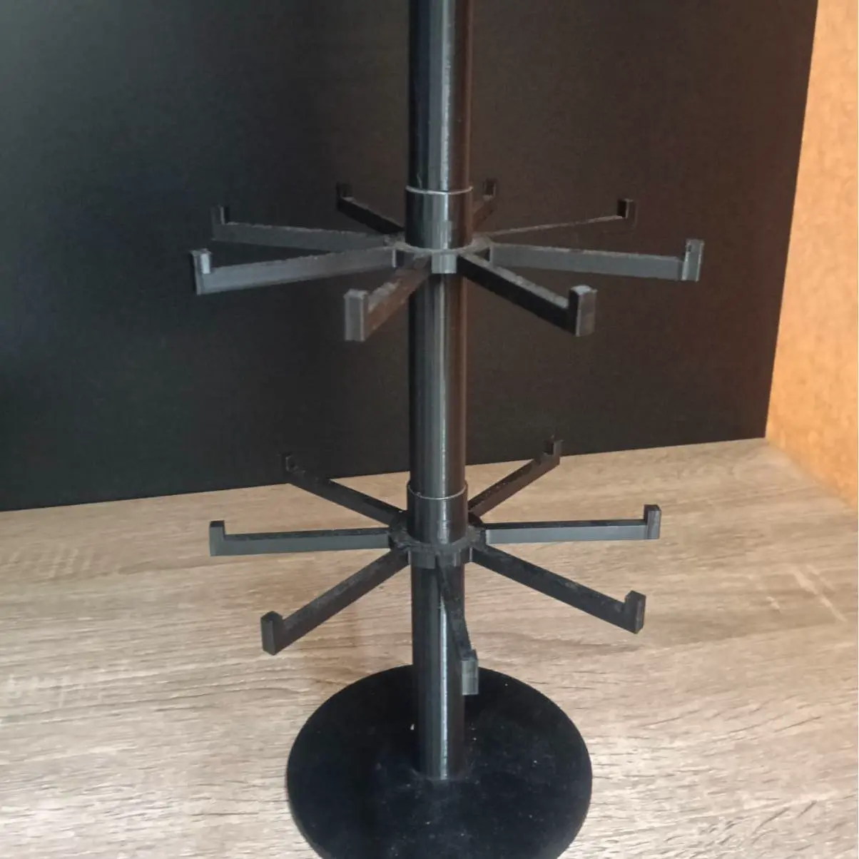 Bronvoorbeeld van het 3D-model keychain holder door 3dtex