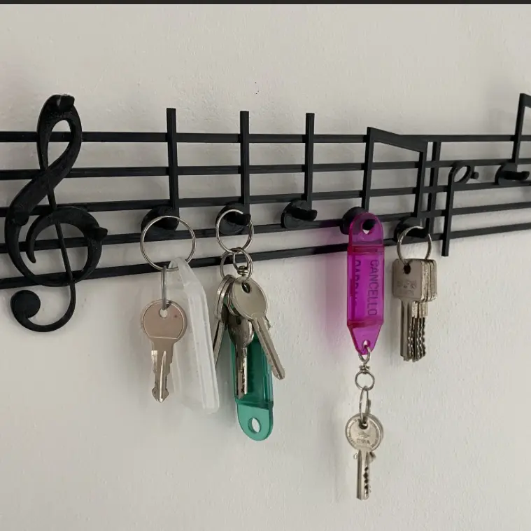 Source preview of the Keychain 3D model by DeejayPichiii
