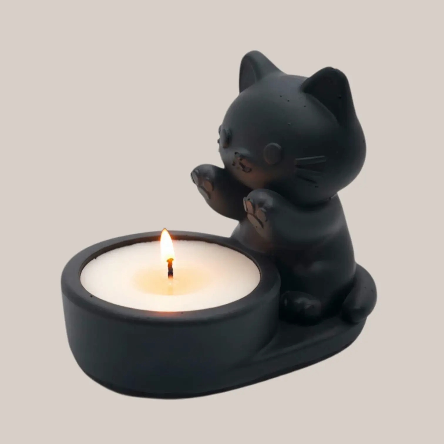 Bronvoorbeeld van het 3D-model Kitten Heater: Candle Holder door Cahdesigner