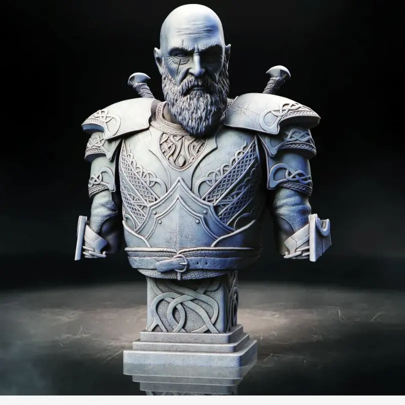 Source preview of the kratos 3D model by armin esf