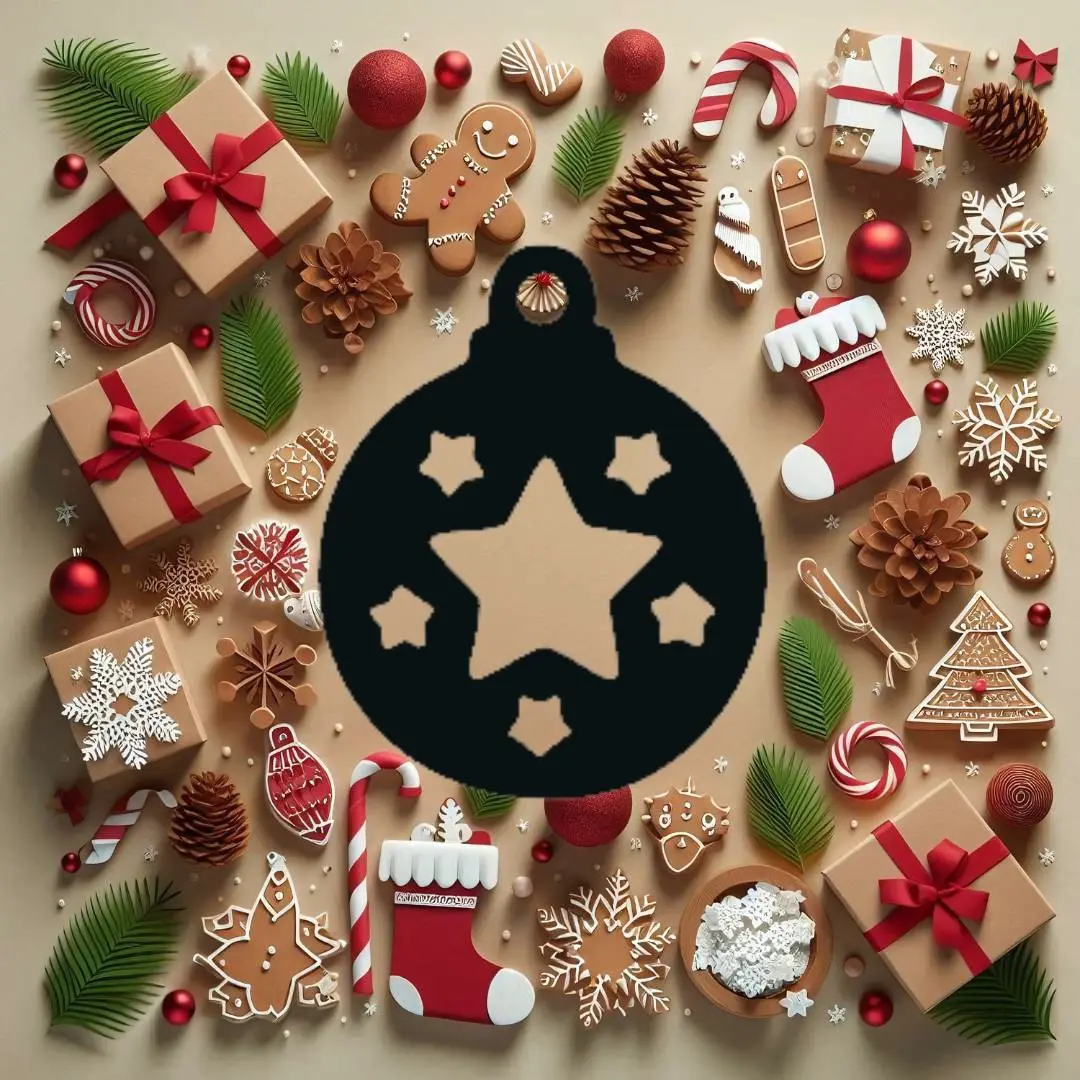 Source preview of the Llavero Navidad 3D model by Foxien3D