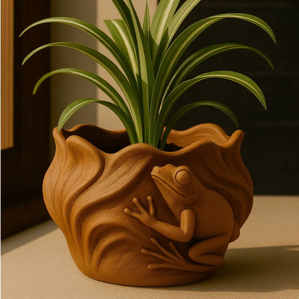 Source preview of the Maceta sapo 3D model by Titti_3D