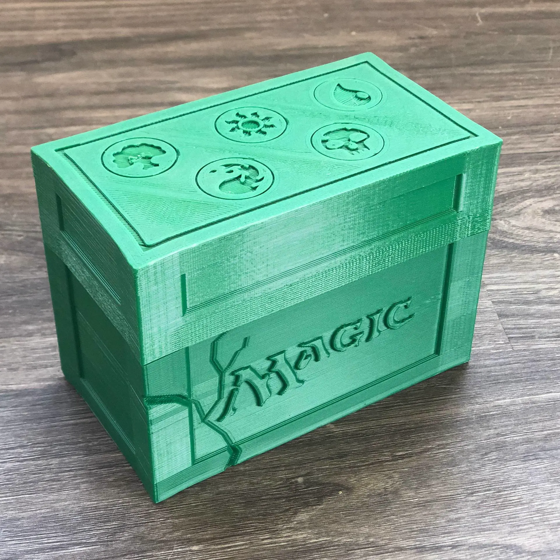 Source preview of the Magic MTG Deck Box 3D model by Valmirmboy