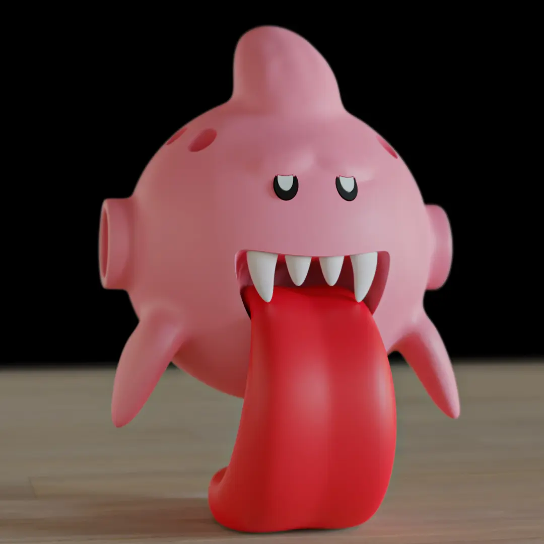 Bronvoorbeeld van het 3D-model MajinBoo!!! door Matb3d