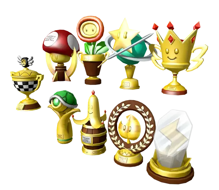 Bronvoorbeeld van het 3D-model Mario Trophy Collection I door Tiger1ar