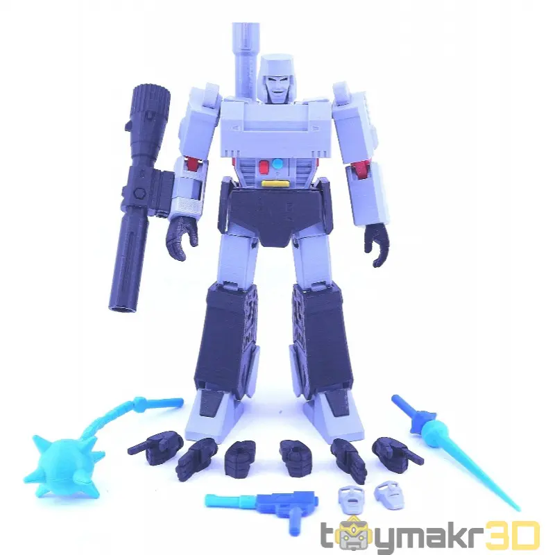 Bronvoorbeeld van het 3D-model Megatron door han-solo