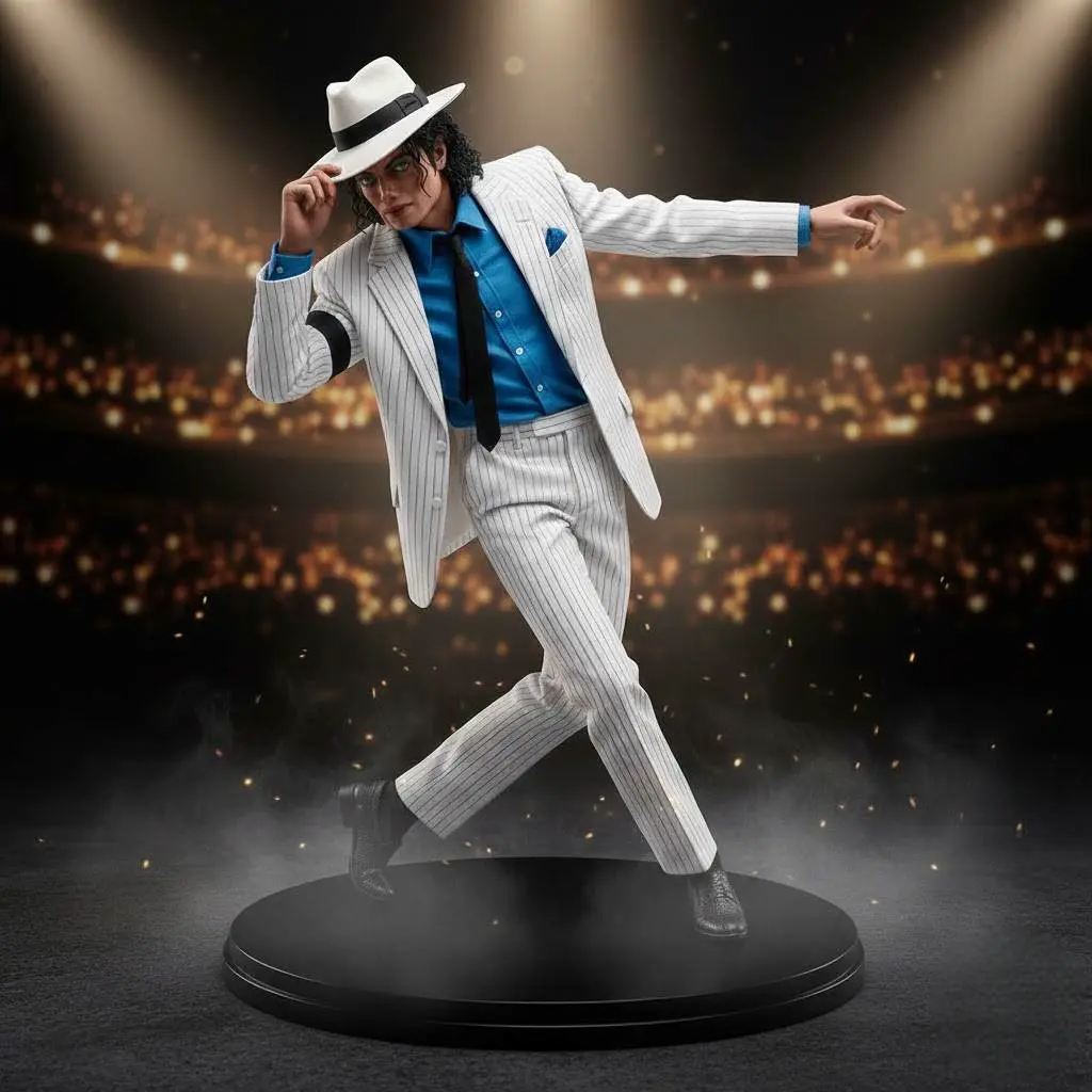 Source preview of the Michael Jackson 3D model by 3DHobby_cba
