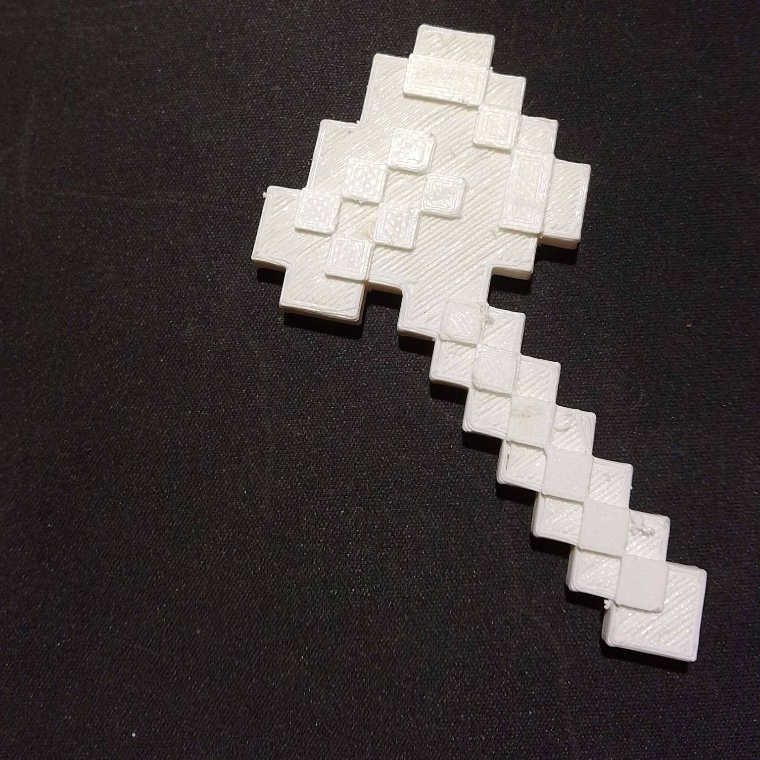 Source preview of the minecraft axe 3D model by JefO_o
