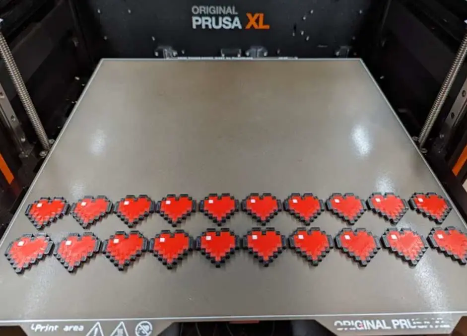 Bronvoorbeeld van het 3D-model Minecraft heart door Nated