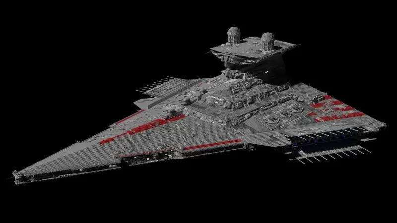 Bronvoorbeeld van het 3D-model Minecraft SW Victory Class Destroyer door Tiger1ar